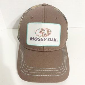 Paramount Outdoors Co Mossy Oak Baseball Cap Mossy Oak Patch Embroider on Front